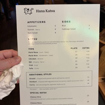 Hana Katsu - The menu - Japanese Near Me - Bothell, Washington Hana Katsu - The menu - Japanese Near Me - Bothell, Washington