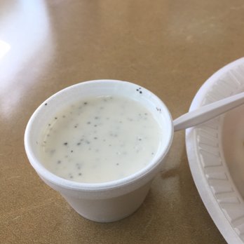 Dosa Hutt - The yogurt chutney that came with the vegetable biryani. A nice touch. - Indian Near Me - Flushing, New York