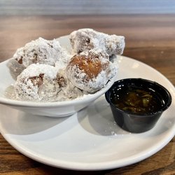 Another Broken Egg Cafe - 1/2 Order of Biscuit Beignets. It was ok