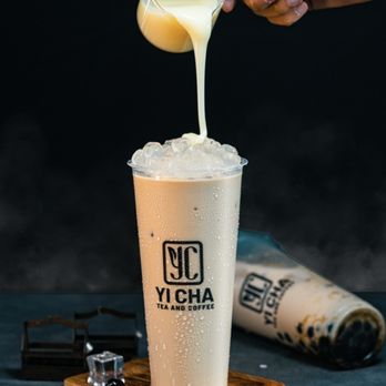 YI CHA - Tea and Coffee - Jasmine green milk tea - Coffee & Tea Near Me - Spring, Texas YI CHA - Tea and Coffee - Jasmine green milk tea - Coffee & Tea Near Me - Spring, Texas