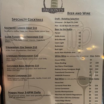 Pacioni's Pizzeria - Menu - Italian Near Me - Mount Vernon, Washington Pacioni's Pizzeria - Menu - Italian Near Me - Mount Vernon, Washington