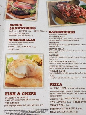 Menu photo 2 Stevie D's Riverside Tavern East Providence, RI Menu photo 2 Stevie D's Riverside Tavern East Providence, RI