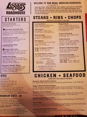 Menu photo 5 Logan's Roadhouse El Paso, TX