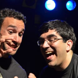 Scared Scriptless Improv - Erik and John love delicious improv!