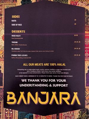Menu photo 3 Banjara Bethpage, NY