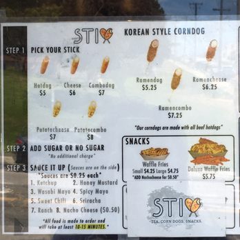 STIX - Menu - Hot Dogs Near Me - San Francisco, California STIX - Menu - Hot Dogs Near Me - San Francisco, California