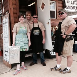 The Little Smoke House - The cooking team
