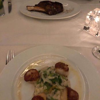 Ocean Prime - 24 oz bone-in ribeye steak, sea scallop - Seafood Near Me - Beverly Hills, California