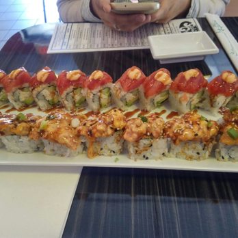 Sushi A Go Go - Dynamite roll and California spicy tuna roll - Sushi Bars Near Me - Johnston, Iowa Sushi A Go Go - Dynamite roll and California spicy tuna roll - Sushi Bars Near Me - Johnston, Iowa