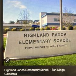 Highland Ranch Elementary School - Sign