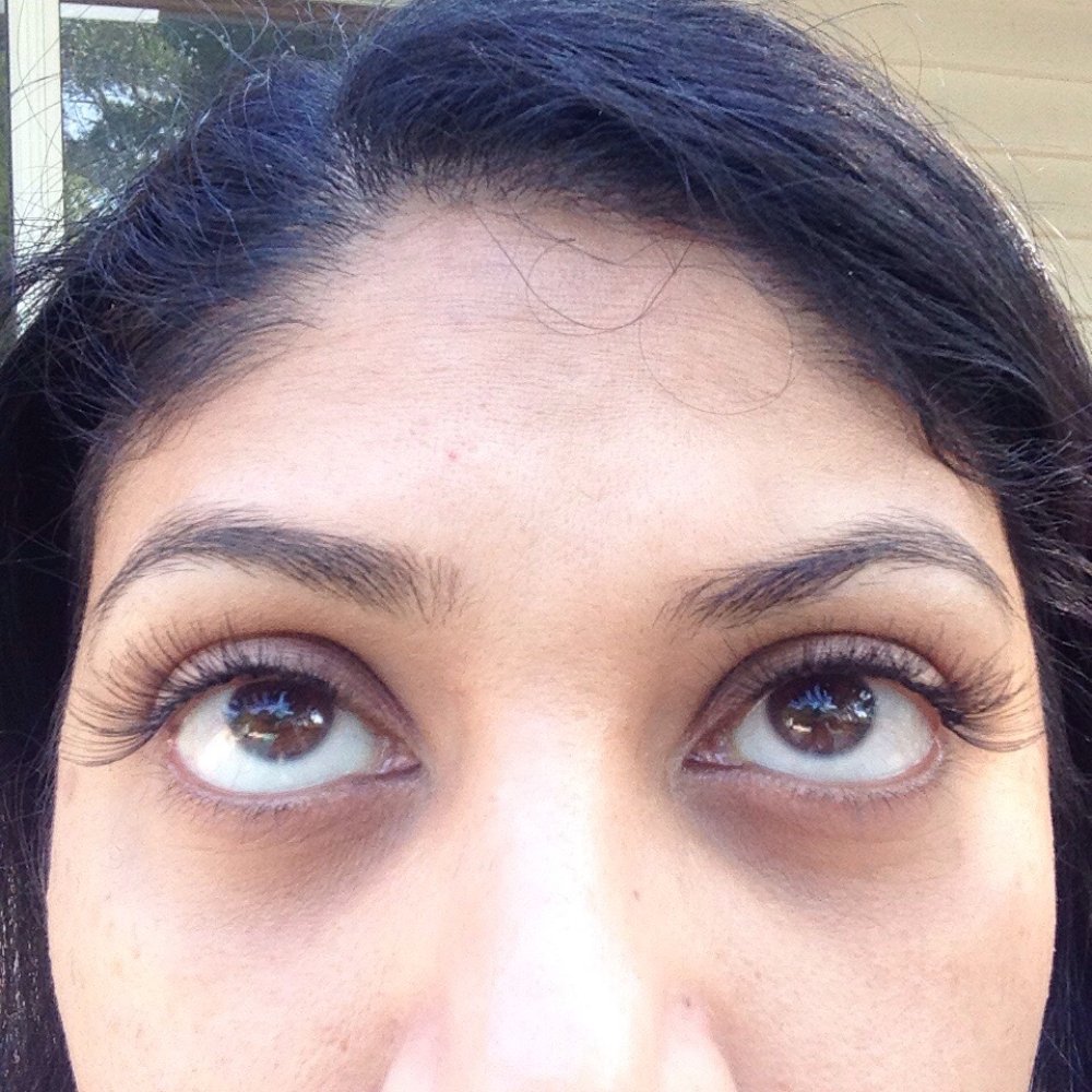 I got eyelash extensions and absolutely love them! Ignore my brows, though - I'm growing them out and didn't do them for the photo :) I got eyelash extensions and absolutely love them! Ignore my brows, though - I'm growing them out and didn't do them for the photo :)