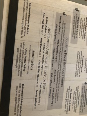 Menu photo 8 Jinks Creek Waterfront Grille Ocean Isle Beach, NC Menu photo 8 Jinks Creek Waterfront Grille Ocean Isle Beach, NC