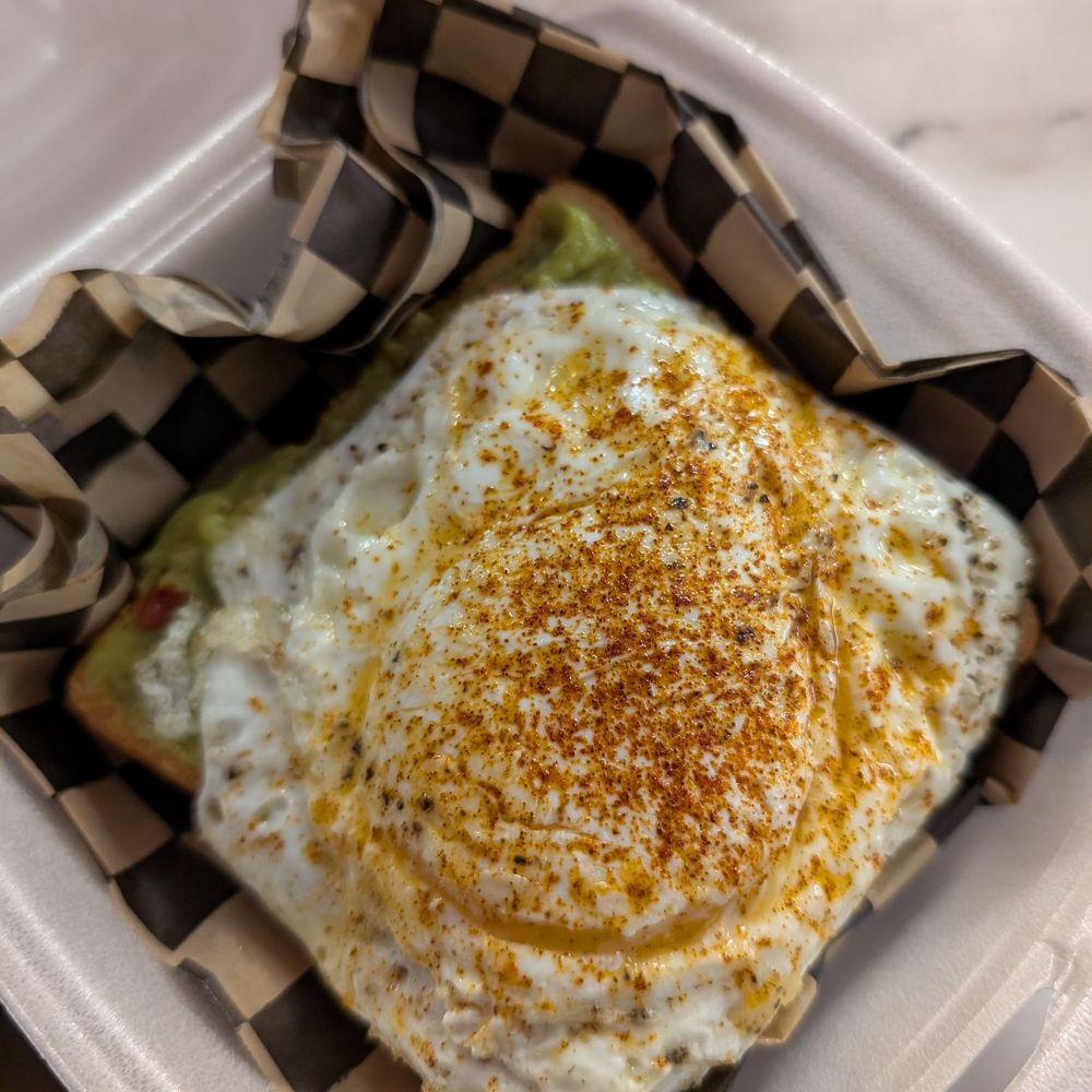 Nostalgia NOLA - Avocado toast with egg - Coffee & Tea Near Me - New Orleans, Louisiana Nostalgia NOLA - Avocado toast with egg - Coffee & Tea Near Me - New Orleans, Louisiana