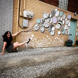 Art in Motion Pittsburgh - Our balloons lift you over to our front (side) door!