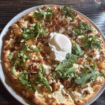 Brasserie Saint James - Breakfast Pizza - Comfort Food Near Me - Reno, Nevada
