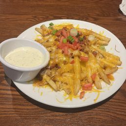 We always get the Loaded Cheese Fries and love every moment of them! We always get the Loaded Cheese Fries and love every moment of them!