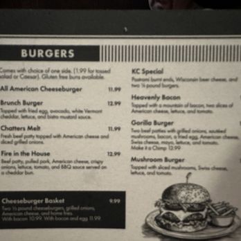 Chatters - Burgers - New American Near Me - Pittsburg, Kansas