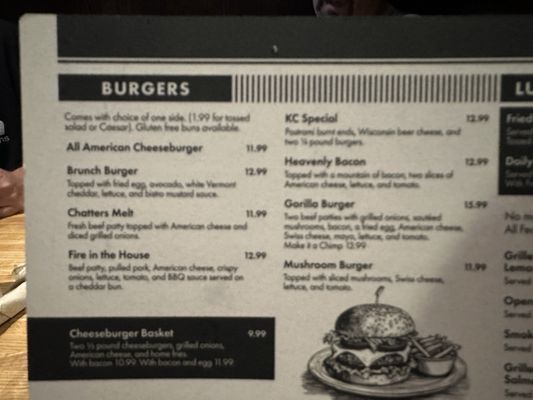 Menu photo 2 Chatters Pittsburg, KS