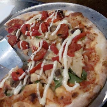 Farm To Fork - Mediterranean chicken pizza - American Near Me - Ringgold, Georgia