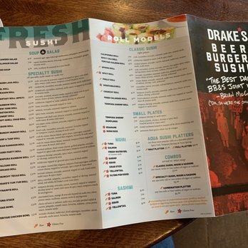 Drake's - Menu - New American Near Me - Bristol, Tennessee
