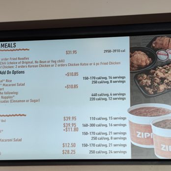 Zippy's McCully - Menu - Fast Food Near Me - Honolulu, Hawaii