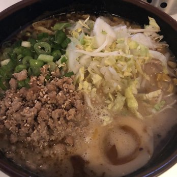 Ramen Tatsu-Ya - Miso Not ramen with nori (dried seaweed), best I've had outside of Tokyo and SF Bay Area. Loved the ground pork instead of chashu! - Ramen Near Me - Austin, Texas Ramen Tatsu-Ya - Miso Not ramen with nori (dried seaweed), best I've had outside of Tokyo and SF Bay Area. Loved the ground pork instead of chashu! - Ramen Near Me - Austin, Texas