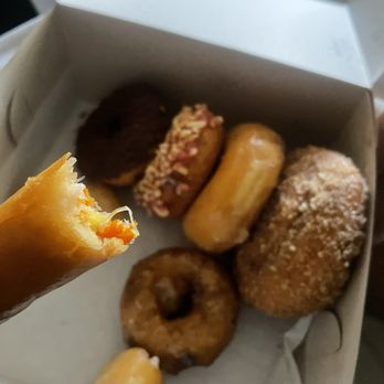 Windfall Donuts & Sandwiches - More donuts! I think their eggrolls are just all veggie but it's still smack! - Donuts Near Me - Fresno, California Windfall Donuts & Sandwiches - More donuts! I think their eggrolls are just all veggie but it's still smack! - Donuts Near Me - Fresno, California