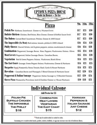 Menu photo 2 Uptown Barrel Room Vancouver, WA Menu photo 2 Uptown Barrel Room Vancouver, WA