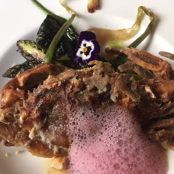 North Pond - Soft shell crab - juicy! - New American Near Me - Chicago, Illinois North Pond - Soft shell crab - juicy! - New American Near Me - Chicago, Illinois