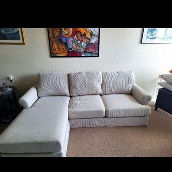 Living Spaces - My comfortable couch all set up thanks to my Son. - Furniture Stores Near Me - San Diego, California Living Spaces - My comfortable couch all set up thanks to my Son. - Furniture Stores Near Me - San Diego, California