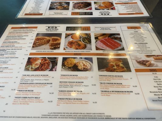 Menu photo 1 West Cobb Diner Marietta, GA Menu photo 1 West Cobb Diner Marietta, GA