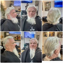 Barber Company HB - Fresh hot shave and hair cut. Semper Fi!