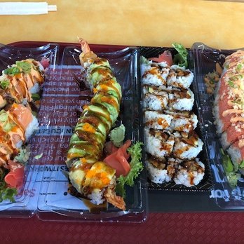 Sarku Japan - SUSHI! Volcano Roll, Green Dragon Roll, Chicken Teriyaki & Rock and Roll - Japanese Near Me - Dulles, Virginia Sarku Japan - SUSHI! Volcano Roll, Green Dragon Roll, Chicken Teriyaki & Rock and Roll - Japanese Near Me - Dulles, Virginia