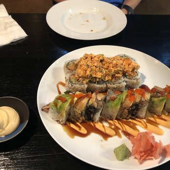 Bonsai Sushi - Slam roll (slower to top of picture) and doctor roll- both are very good! - Sushi Bars Near Me - Wesley Chapel, Florida Bonsai Sushi - Slam roll (slower to top of picture) and doctor roll- both are very good! - Sushi Bars Near Me - Wesley Chapel, Florida