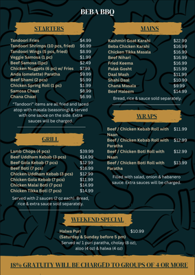 Menu photo 4 Beba BBQ Carrollton, TX
