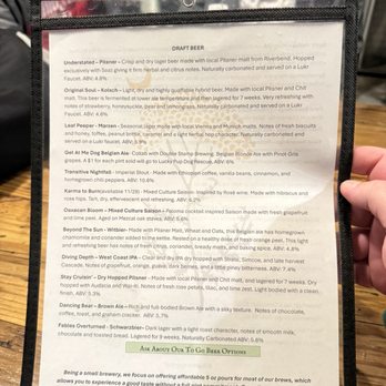 Wild Yarrow Brewing - Draft menu - Venues & Event Spaces Near Me - Greenville, South Carolina Wild Yarrow Brewing - Draft menu - Venues & Event Spaces Near Me - Greenville, South Carolina