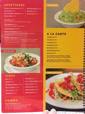 Menu photo 6 Casa Amigos Paint Lick, KY
