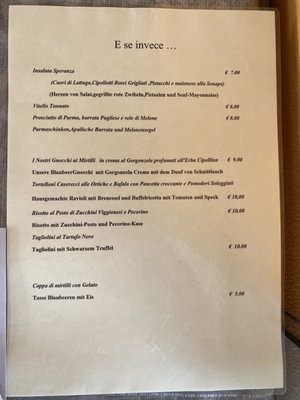 Menu photo 2 Ristorante Usignolo Trarego Viggiona, VB
