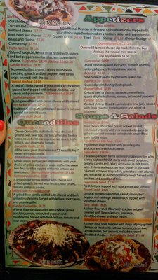 Menu photo 8 El Caporal Louisville, KY