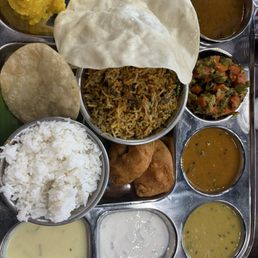 Veg thali