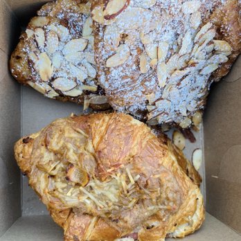 Starter Bakery - Almond croissant and ham and cheese - Bakeries Near Me - Albany, California