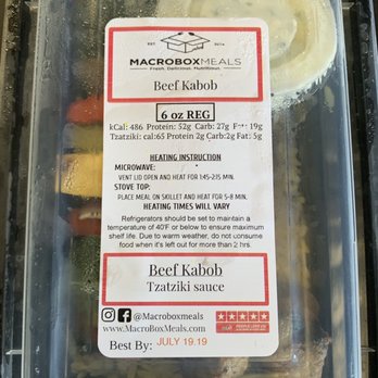 Macrobox Meals - Food Delivery Services Near Me - Santa Ana, California