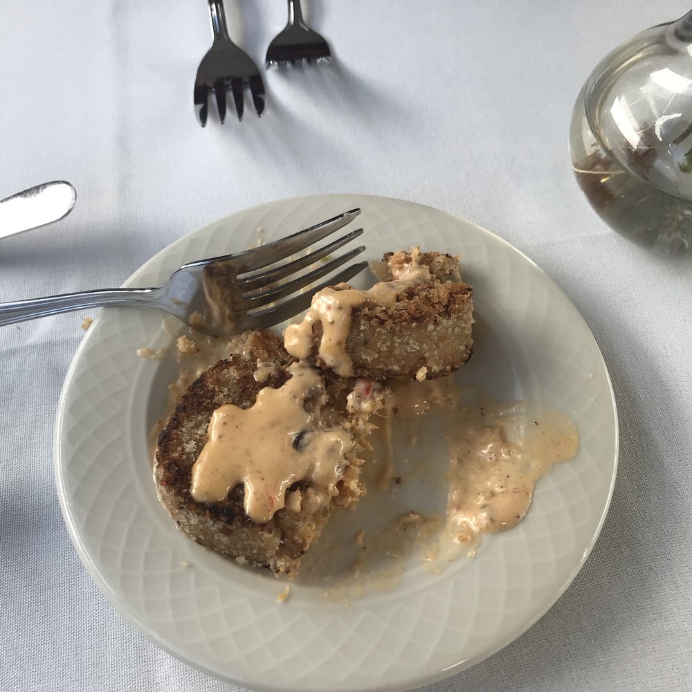 Waterways Cruises - $10 pre-ordered crab cakes. Served as appetizer at sail away - Boat Charters Near Me - Seattle, Washington Waterways Cruises - $10 pre-ordered crab cakes. Served as appetizer at sail away - Boat Charters Near Me - Seattle, Washington
