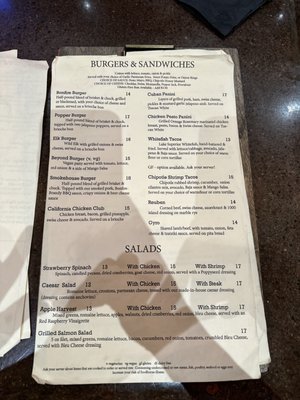 Menu photo 1 Bonfire Houghton, MI Menu photo 1 Bonfire Houghton, MI
