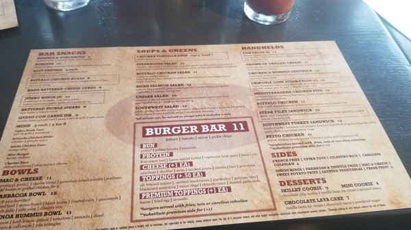 Menu photo 1 Brownstone Tavern & Grill Chicago, IL Menu photo 1 Brownstone Tavern & Grill Chicago, IL