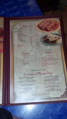 Menu photo 3 El Toreo Roanoke, VA
