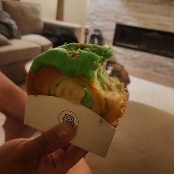 Paris Baguette - This thing is waste of money, doesn't even taste like pistachio. Taste really bad!!!! - Bakeries Near Me - Walnut Creek, California