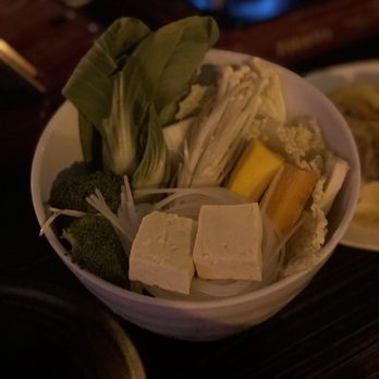 Shabu Wara - Veggies and noodles come with the broth - Asian Fusion Near Me - Chino, California Shabu Wara - Veggies and noodles come with the broth - Asian Fusion Near Me - Chino, California