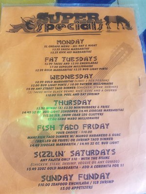 Menu photo 5 Cantina Dos Amigos Indialantic, FL