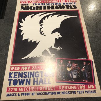 Kensington Town Hall - 2022 Thanksgiving eve - Town Hall Near Me - Kensington, Maryland Kensington Town Hall - 2022 Thanksgiving eve - Town Hall Near Me - Kensington, Maryland